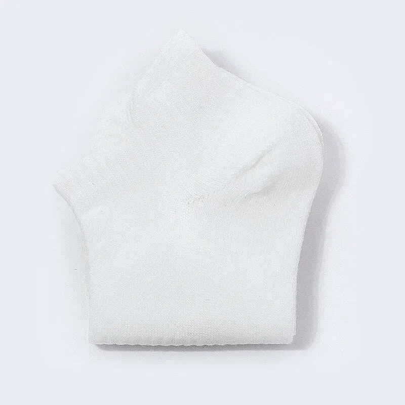 1 Pair Of Men Socks Solid Color Sports Boat Socks Spring And Summer