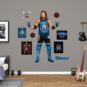 AJ Styles        - Officially Licensed WWE Removable     Adhesive Decal