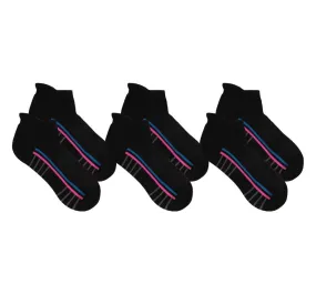All Black Trainer Socks - 3 Pack Sock Bundle (Made From Recycled Plastic)
