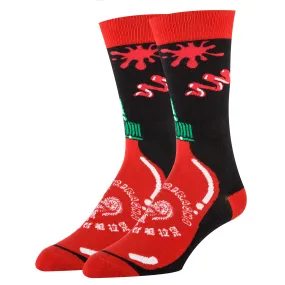 Premium-Quality, Stylish Awesome Sauce Patterned Socks