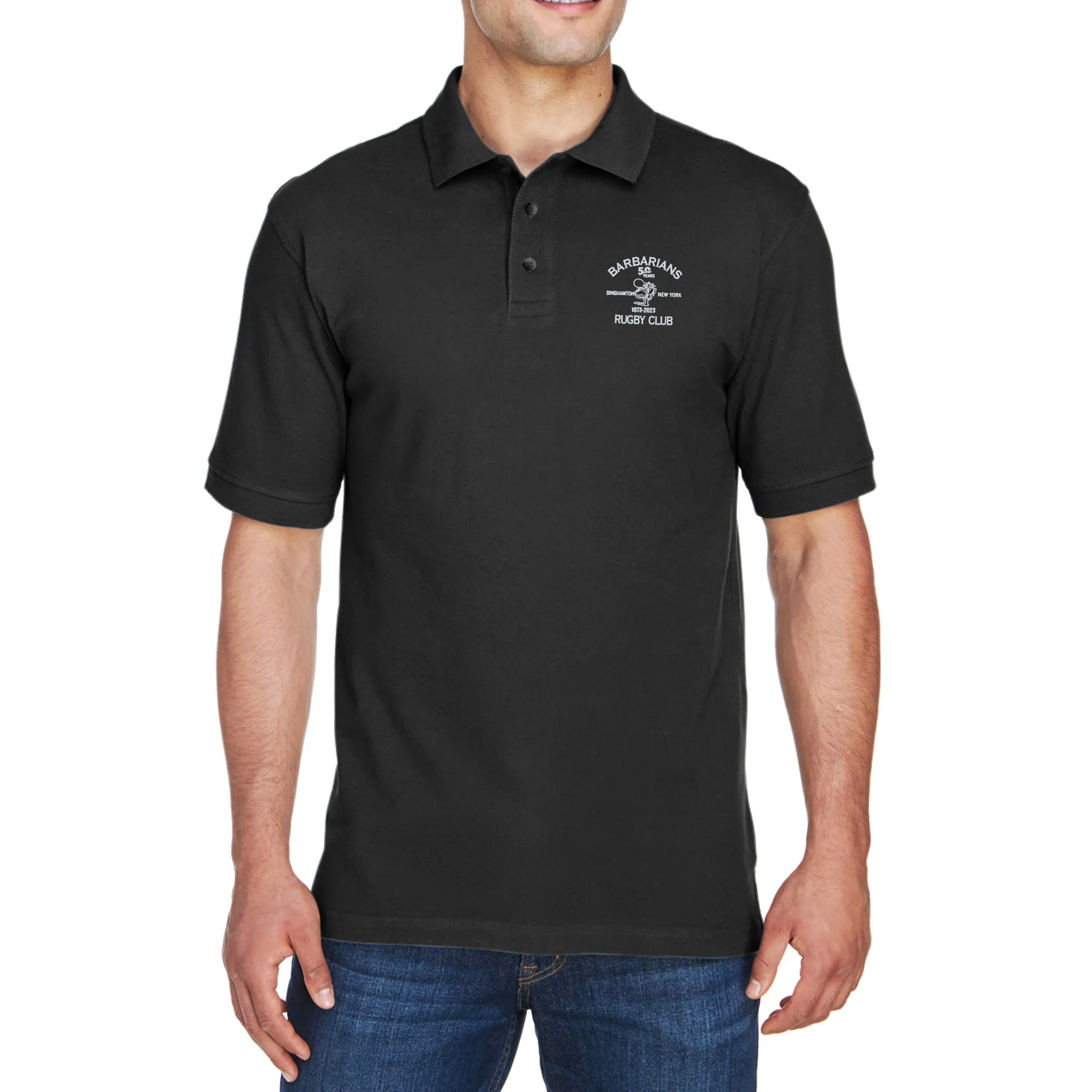 Binghamton Barbarians Cotton Polo