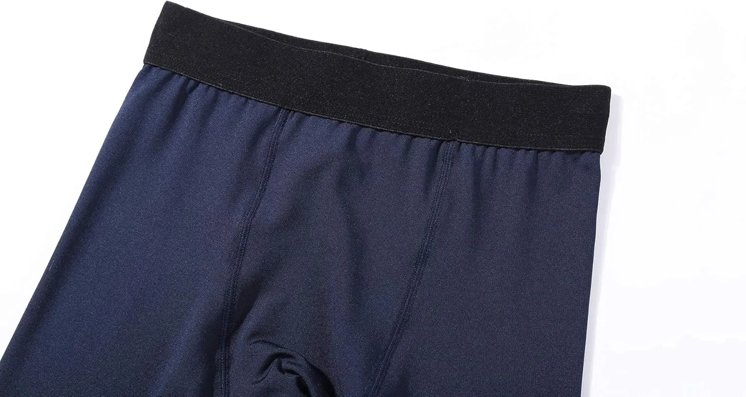 Boys Compression Pants Base Layers Soccer Hockey Tights Athletic Leggings Thermal for Kids