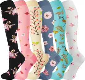 bropite Compression Socks for Women & Men Circulation-Support Knee High Socks 20-30 mmhg-Best for Running,Medical,Nurse,Travel
