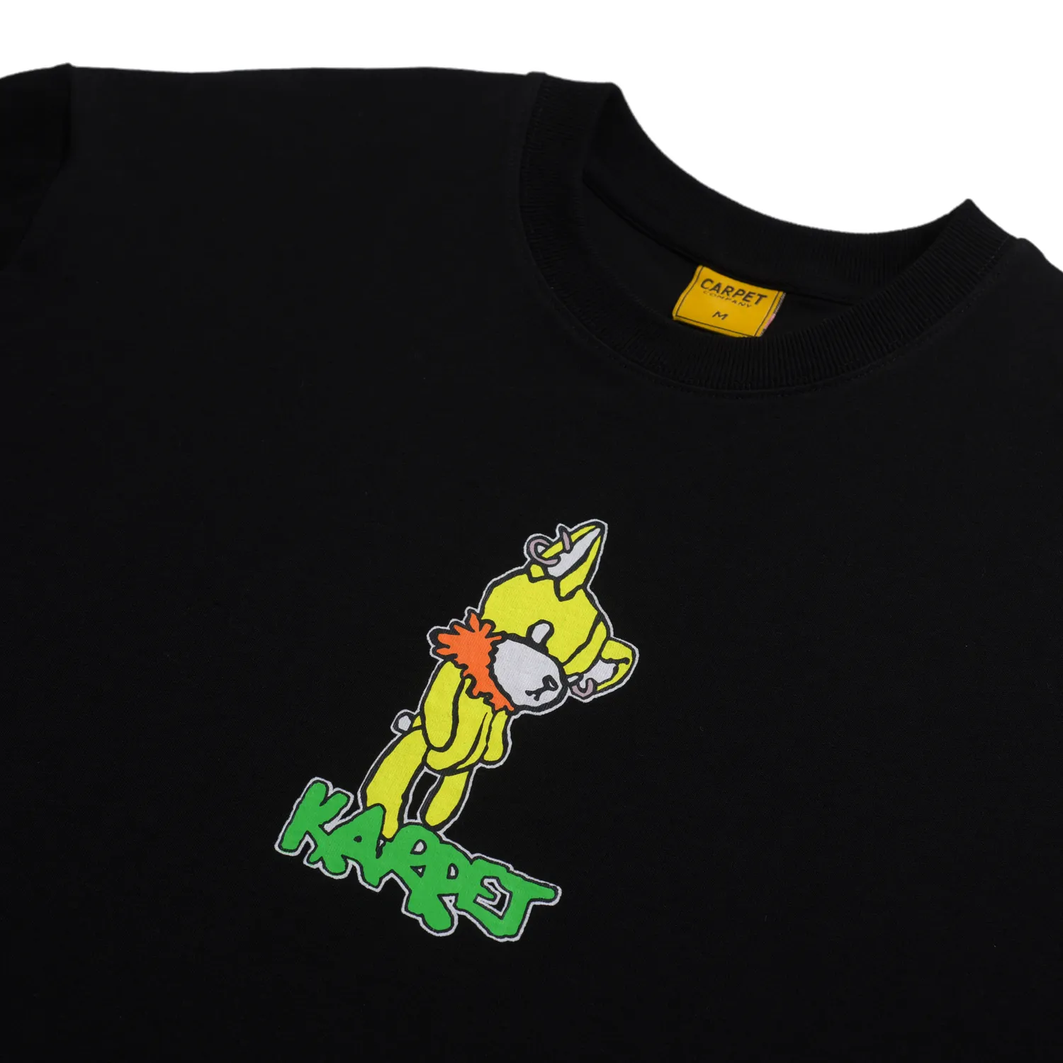 Carpet Teddy Bear S/S Tee Black