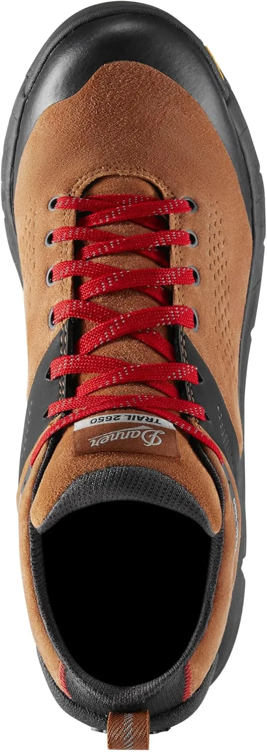 Danner Trail 2650 3 Waterproof Hiking Shoes for Men - Durable Leather & Textile Upper with Breathable Gore-Tex Lining and Vibram Traction Outsole