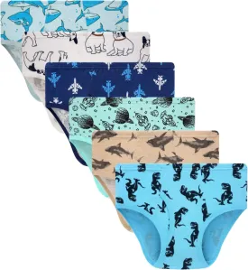 Family Feeling Little Boys' Cotton Boxer Brief Soft Underwear