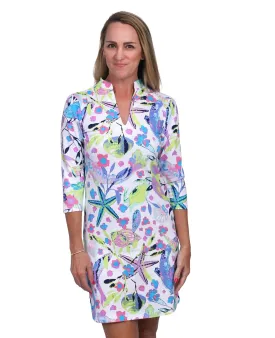 Finlay Sea Life 3/4 Sleeve Dress