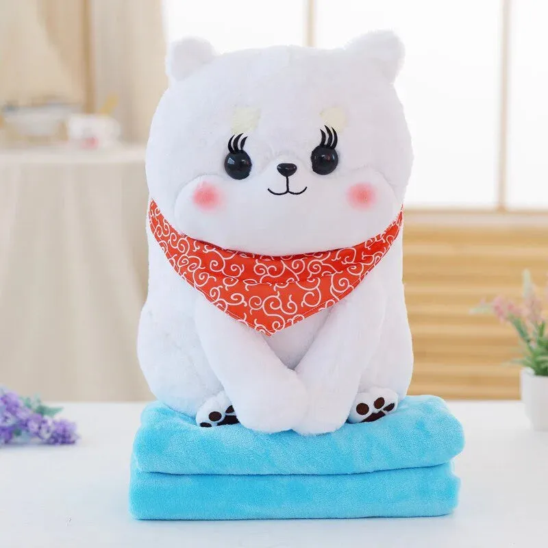 Friendly Kawaii Blushing Shiba Squad Plushies Stuffed Animals Collection