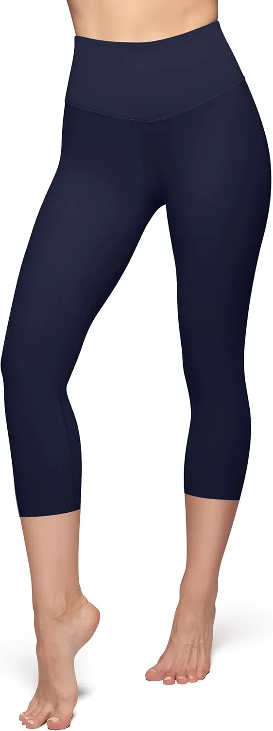 High Waisted Leggings for Women - Tummy Control Yoga Pants for Workout Running Athletic Women's Leggings Plus Size