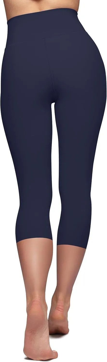 High Waisted Leggings for Women - Tummy Control Yoga Pants for Workout Running Athletic Women's Leggings Plus Size