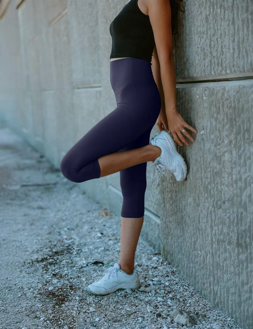 High Waisted Leggings for Women - Tummy Control Yoga Pants for Workout Running Athletic Women's Leggings Plus Size