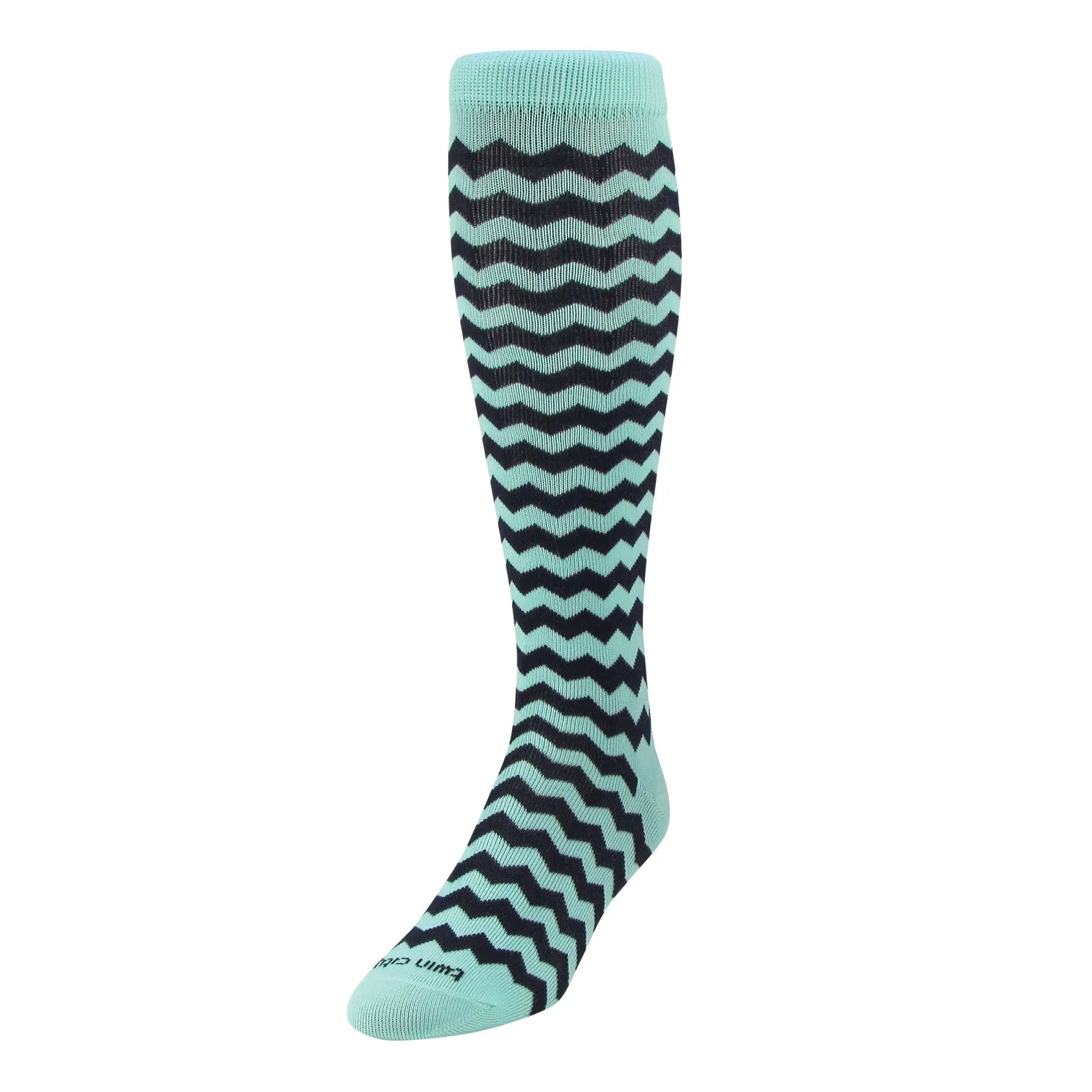 Krazisox Chevron Striped Over the Calf Sock (LP042)