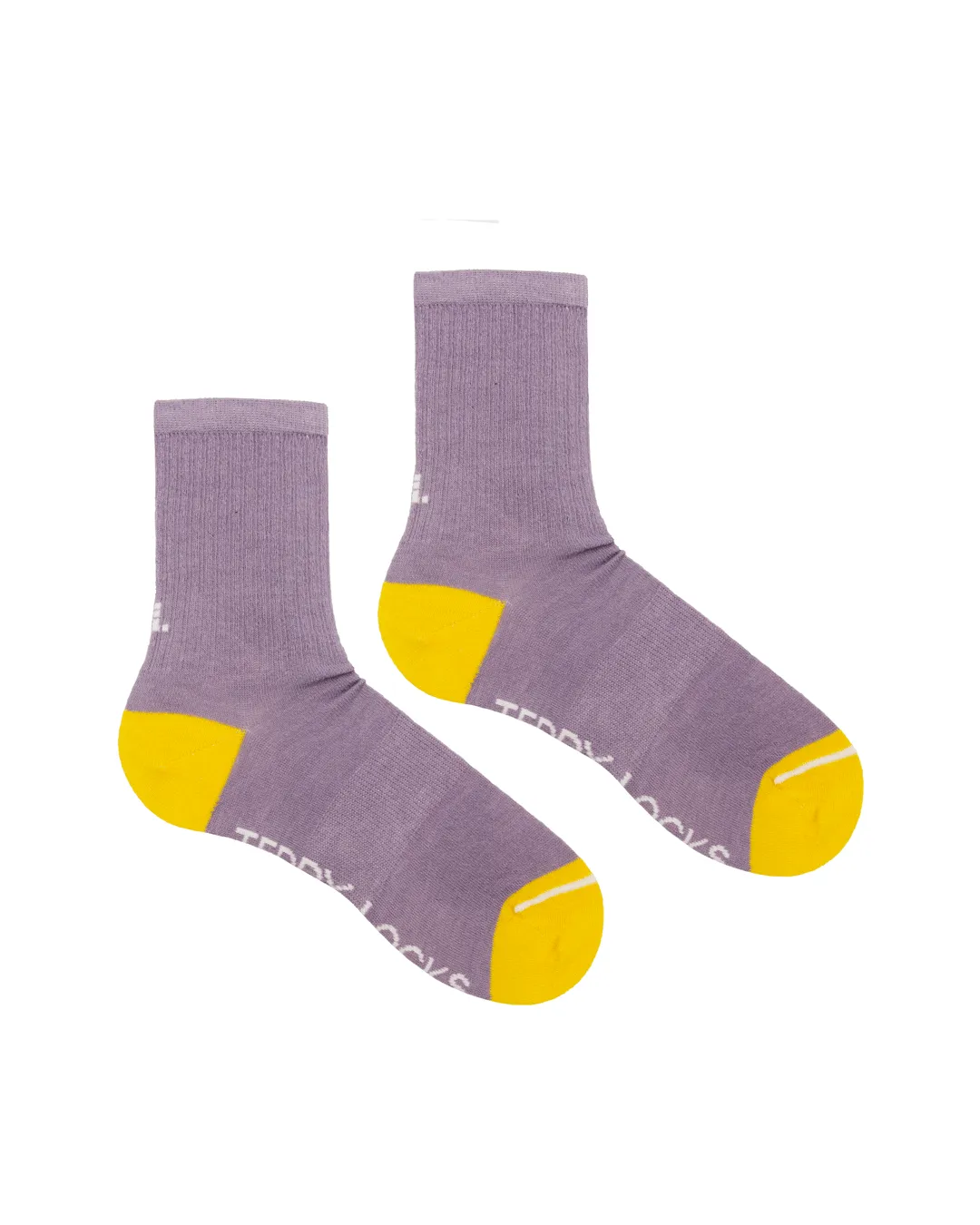 Lilac Ribbed Crew