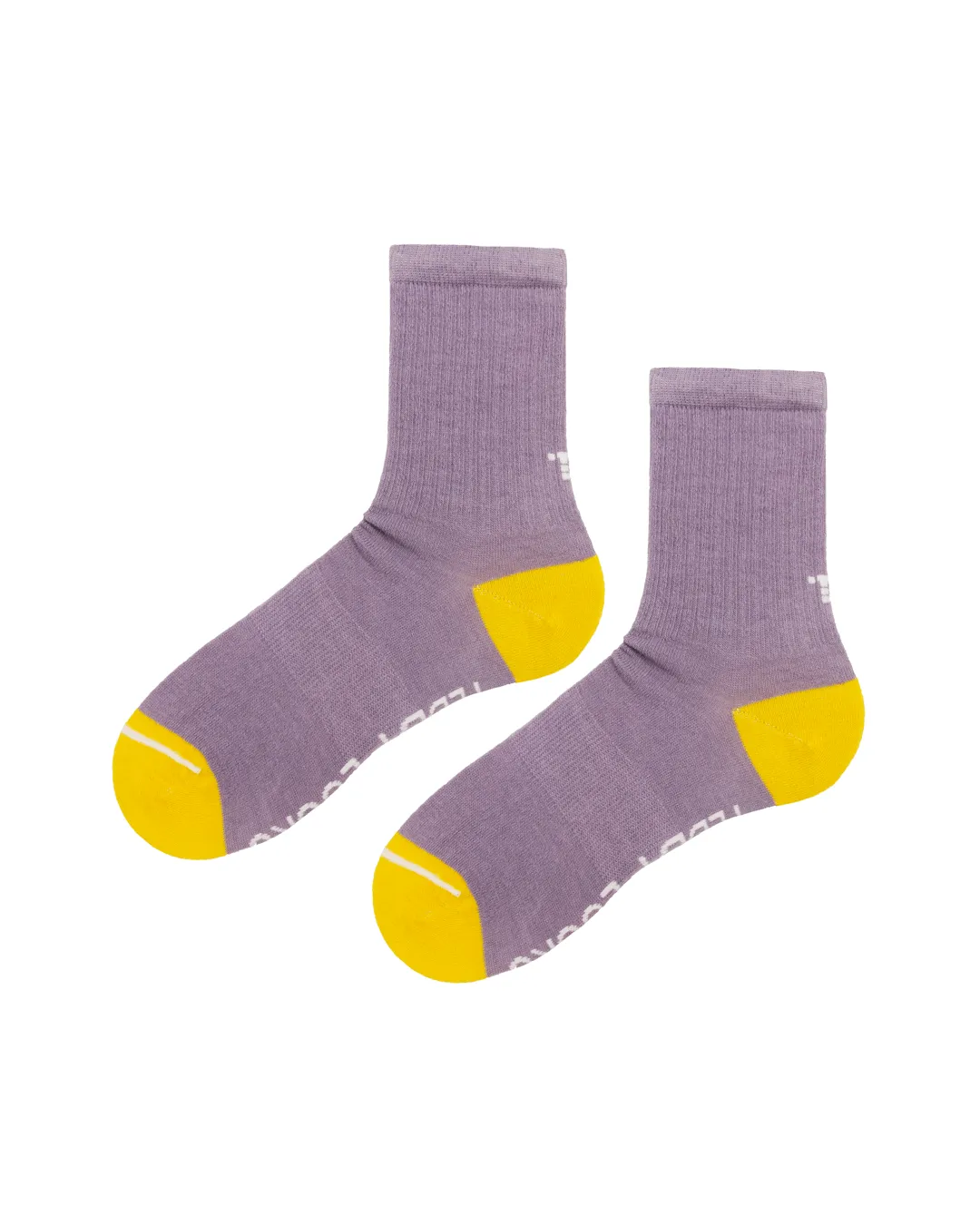 Lilac Ribbed Crew