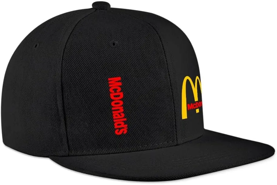 Long Flat Brim Snapback Hat for Unisex Adult Soft Outdoor Plain Baseball Cap Womens Mens Adjustable Golf Tennis Sun Hat