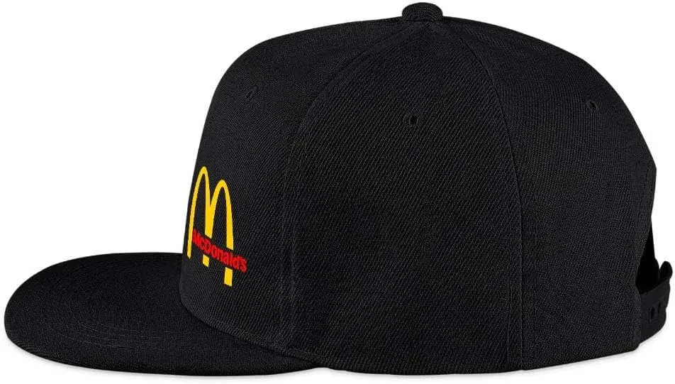 Long Flat Brim Snapback Hat for Unisex Adult Soft Outdoor Plain Baseball Cap Womens Mens Adjustable Golf Tennis Sun Hat