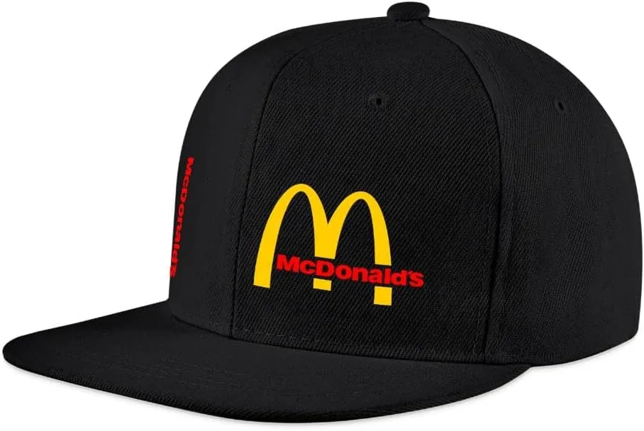 Long Flat Brim Snapback Hat for Unisex Adult Soft Outdoor Plain Baseball Cap Womens Mens Adjustable Golf Tennis Sun Hat