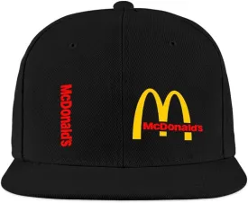 Long Flat Brim Snapback Hat for Unisex Adult Soft Outdoor Plain Baseball Cap Womens Mens Adjustable Golf Tennis Sun Hat