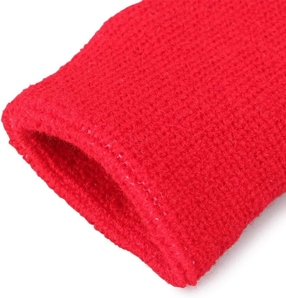 Mallofusa 10 Pack Colorful Sports Basketball Football Absorbent Wristband Party Outdoor Activity