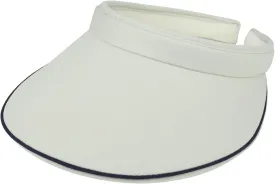 MG Women's Cotton Twill Clip-On Visor-4115