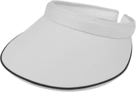 MG Women's Cotton Twill Clip-On Visor-4115