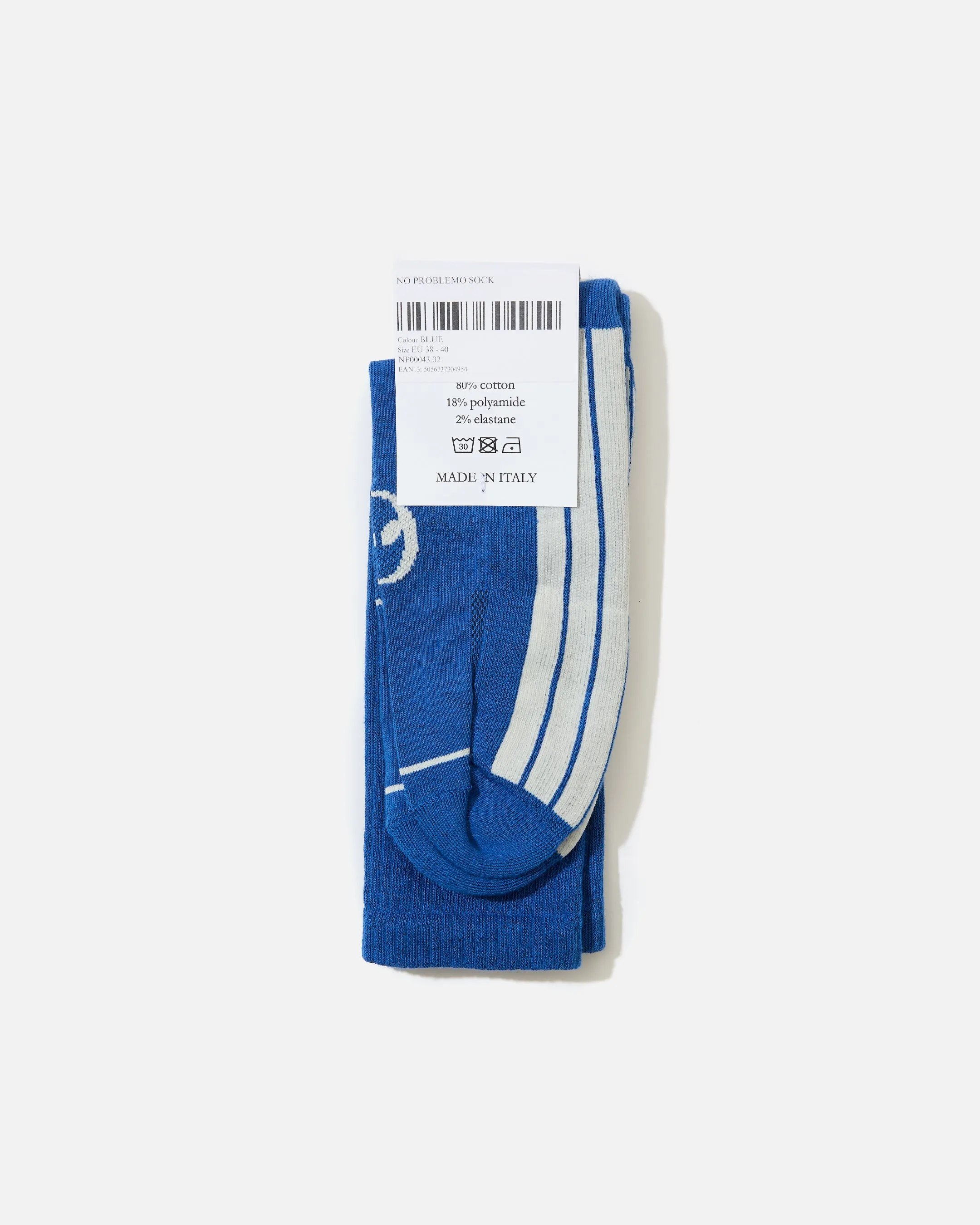 No Problemo Socks - Blue