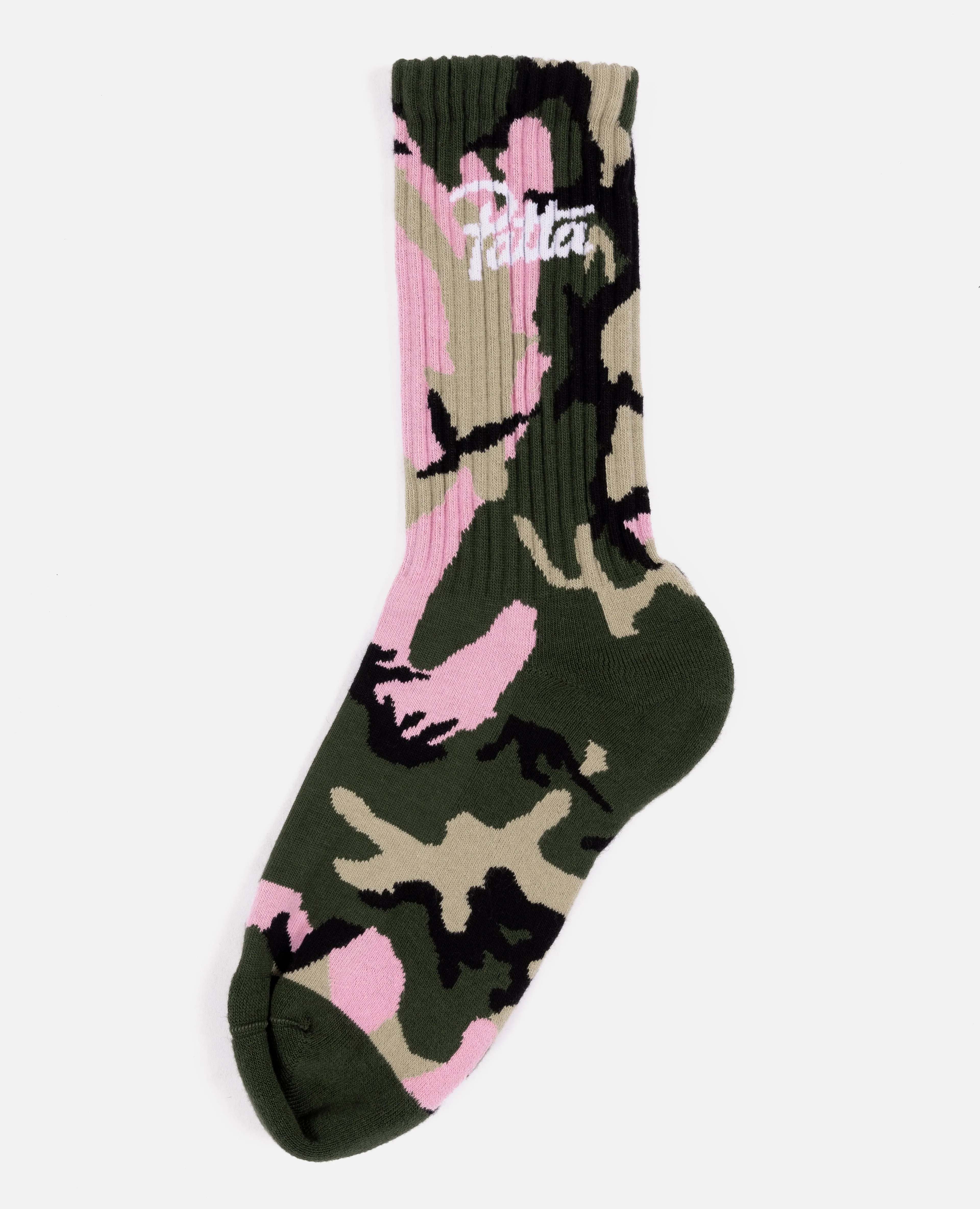 Multi-Colored Patta Woodland Camo Pattern Socks