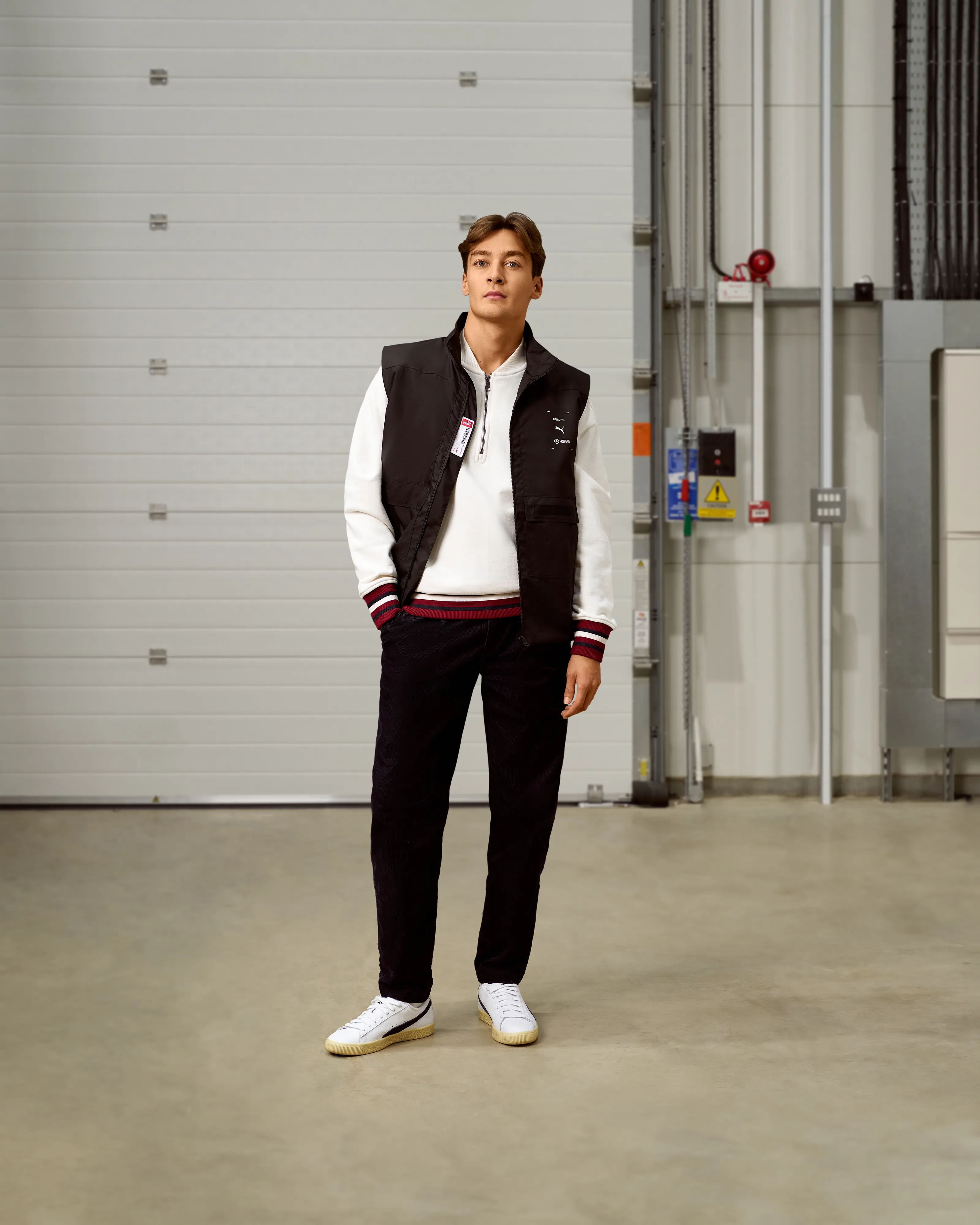 Raeburn x Mercedes-AMG F1 x Puma Vest Black