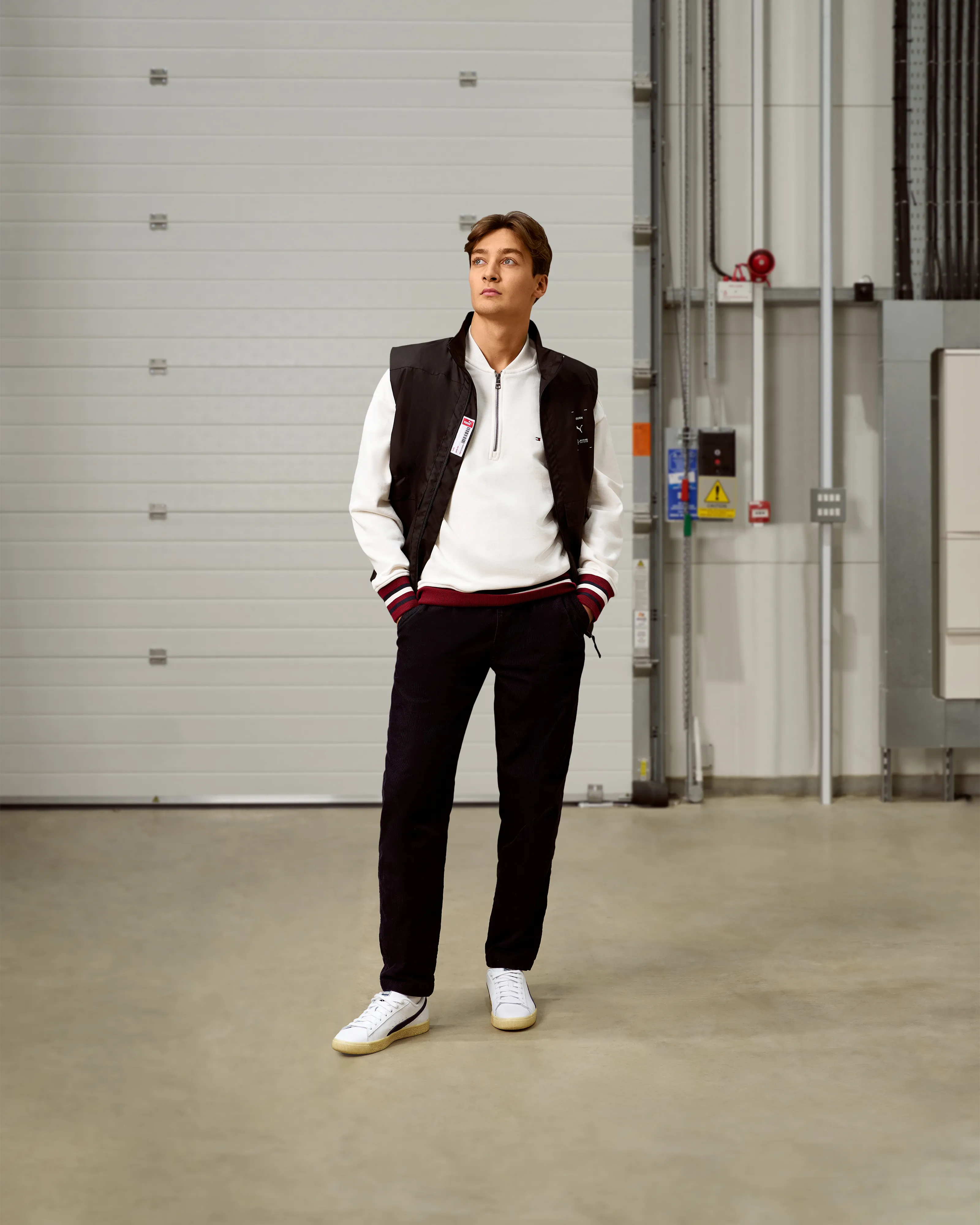 Raeburn x Mercedes-AMG F1 x Puma Vest Black