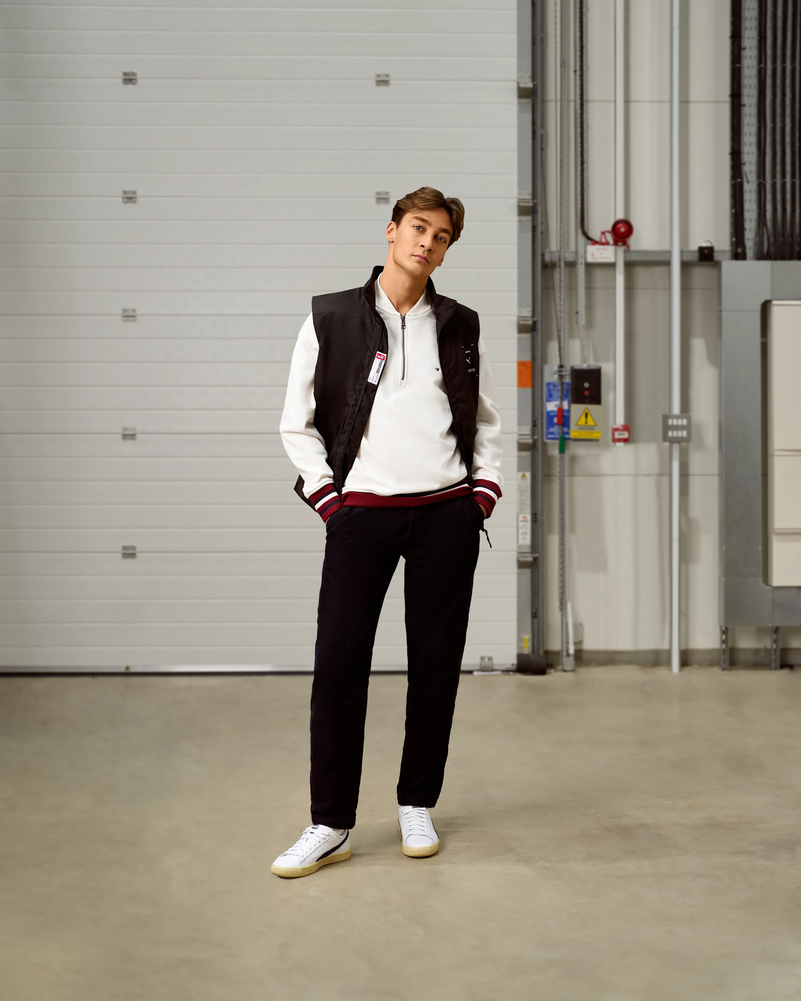 Raeburn x Mercedes-AMG F1 x Puma Vest Black