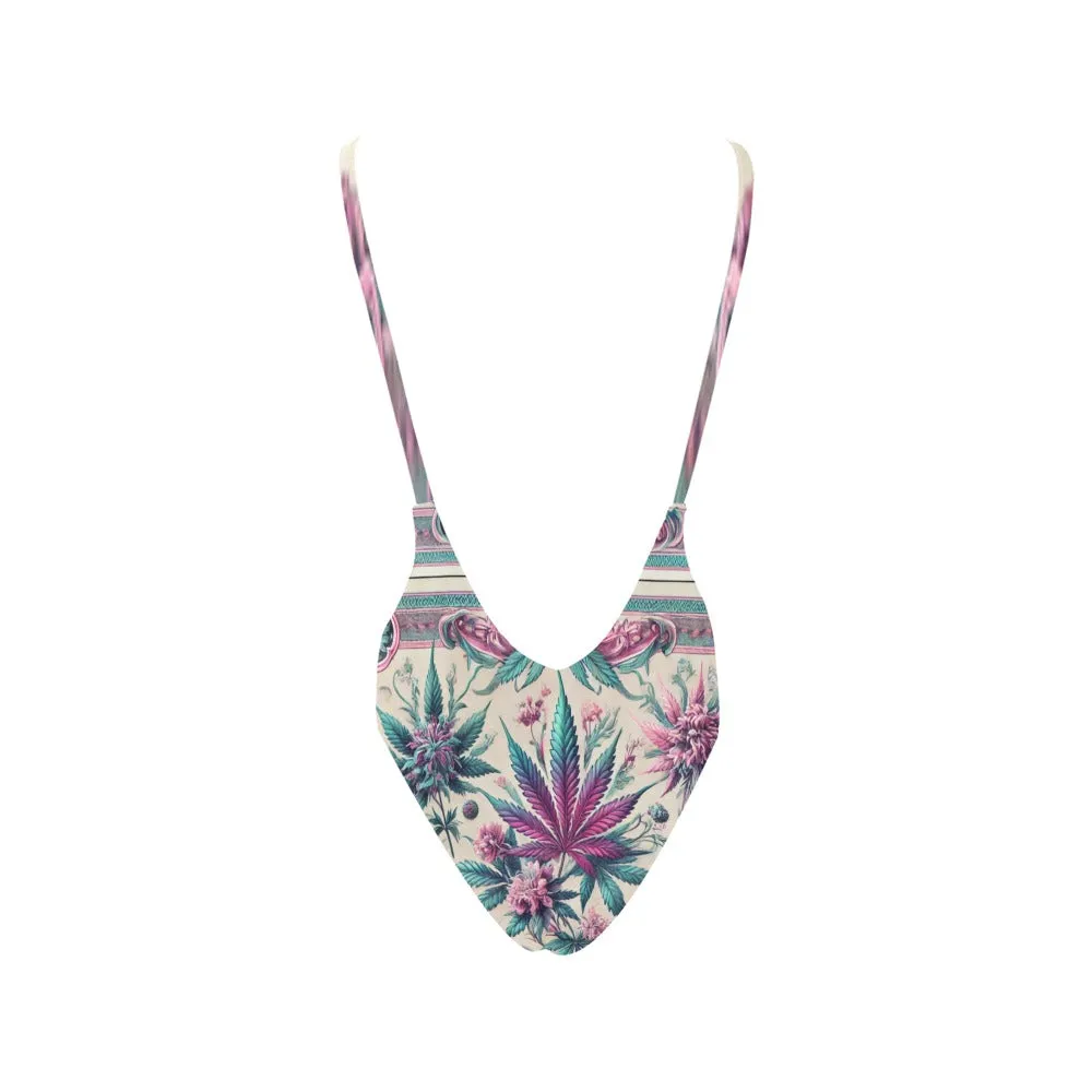 Roller Queen Deep V Swimsuit