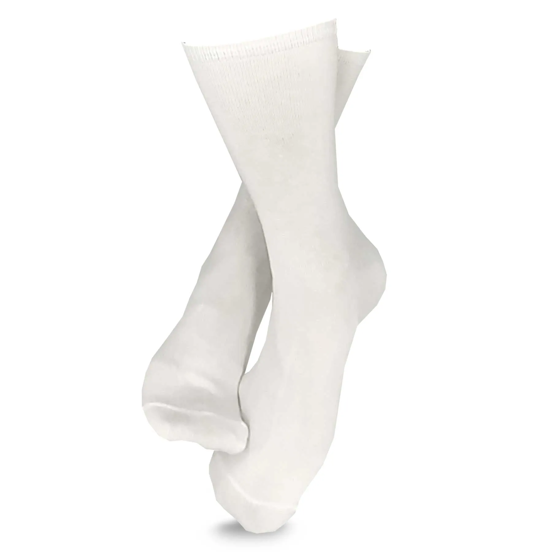Socksmile - soft cotton women's trouser socks dress socks striped polka dots solid black white 6pairs