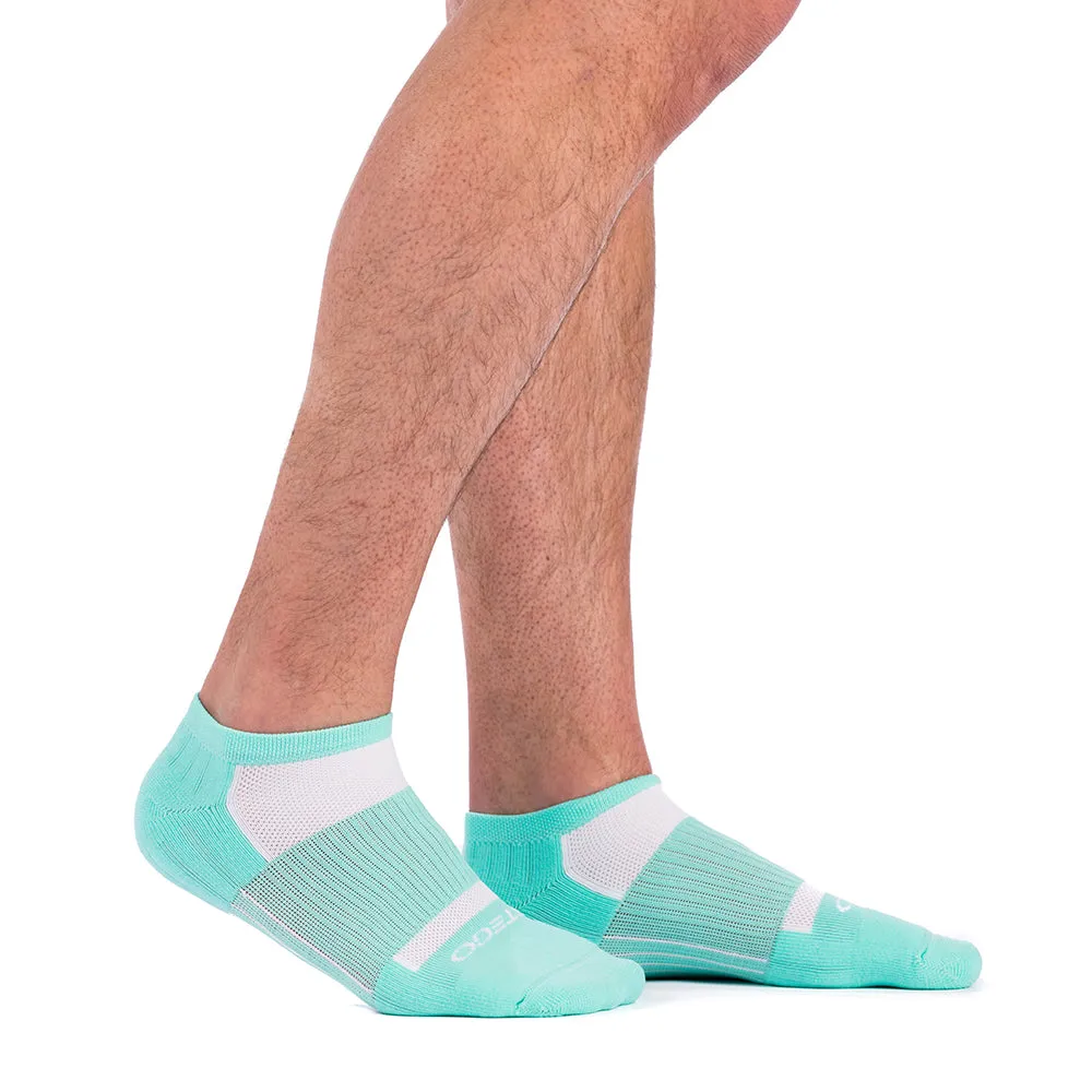Cushioned No Show Socks by Stego StrideTec - High Comfort and Optimal Performance