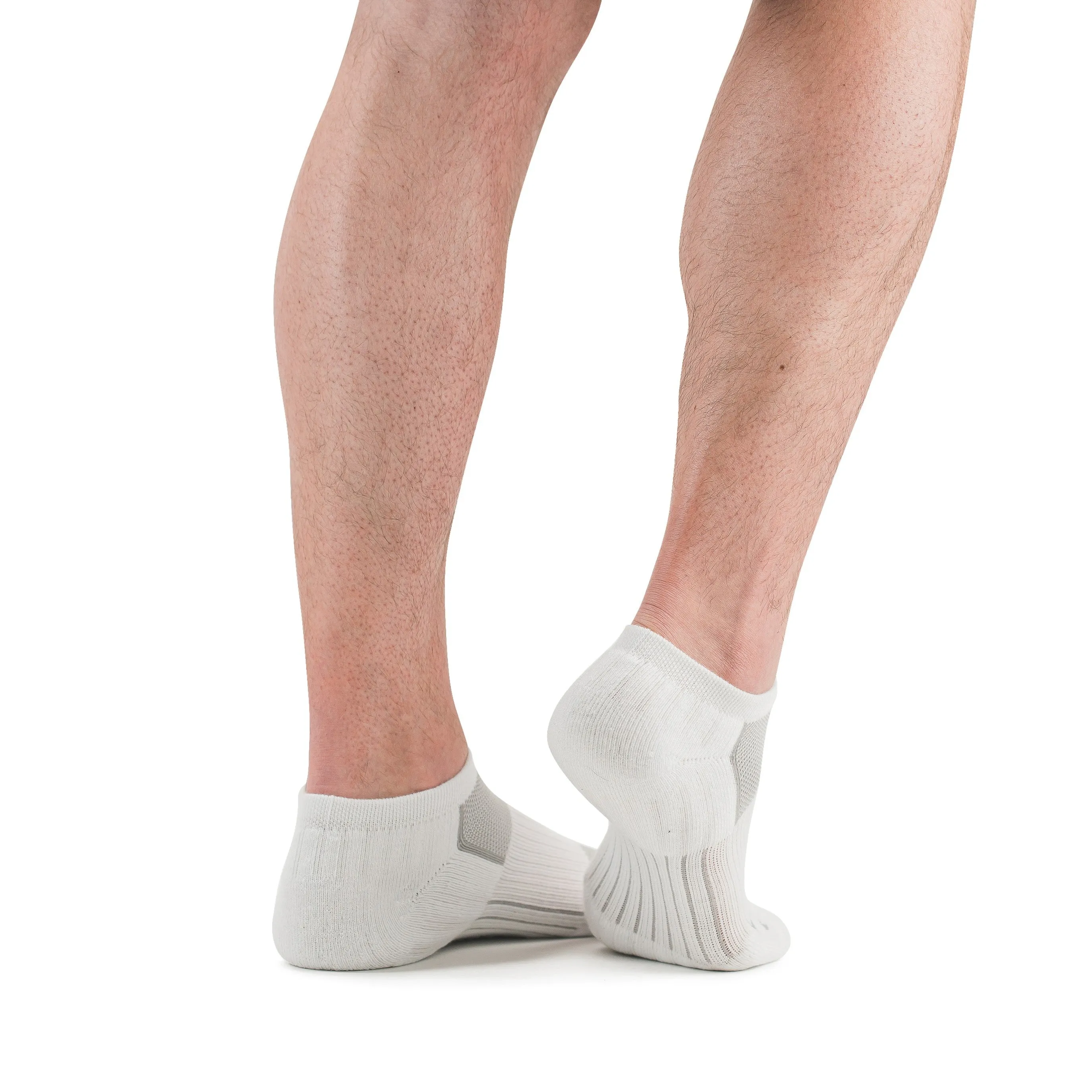 Cushioned No Show Socks by Stego StrideTec - High Comfort and Optimal Performance