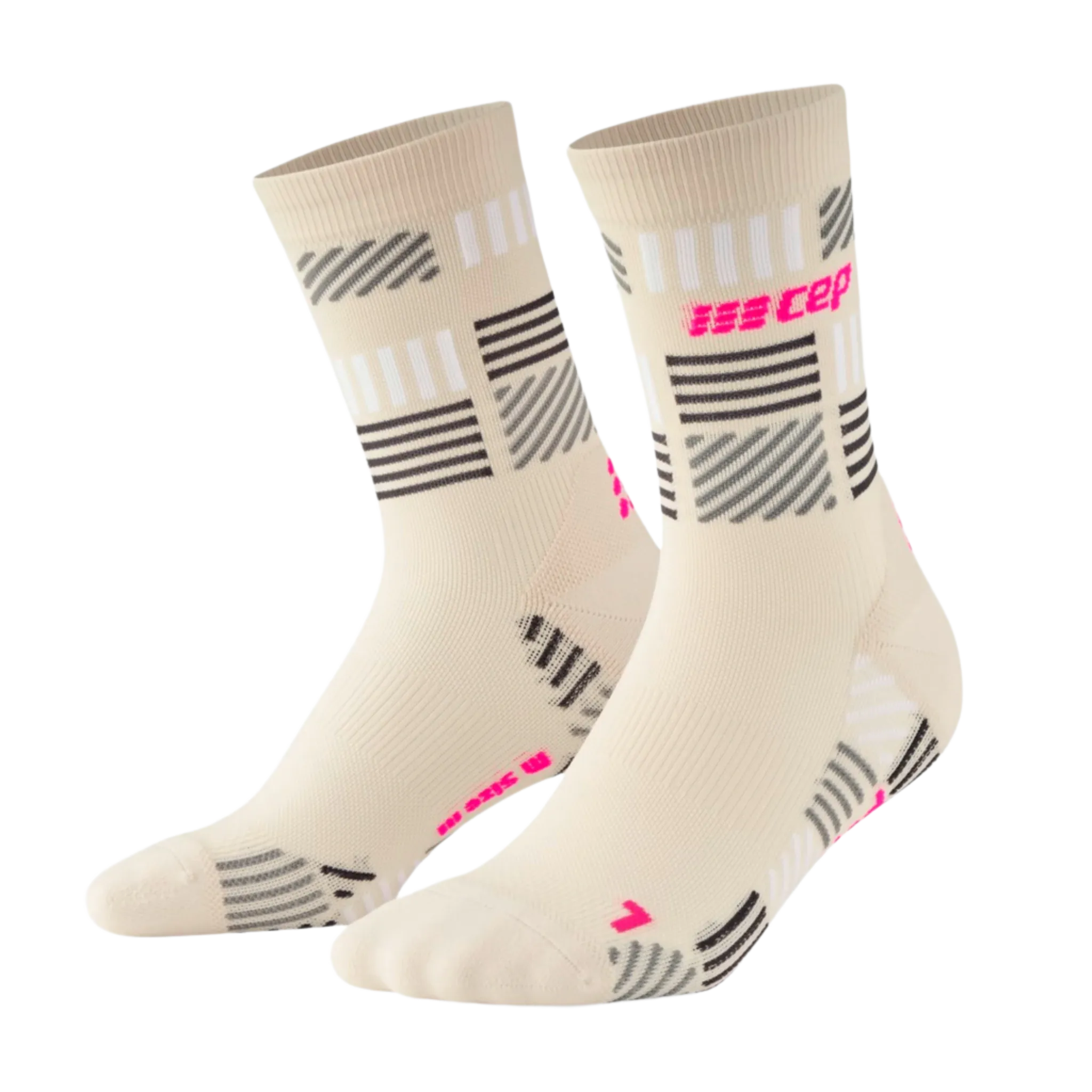 The Run Limited Edition Compression Mid Cut Socks, Women