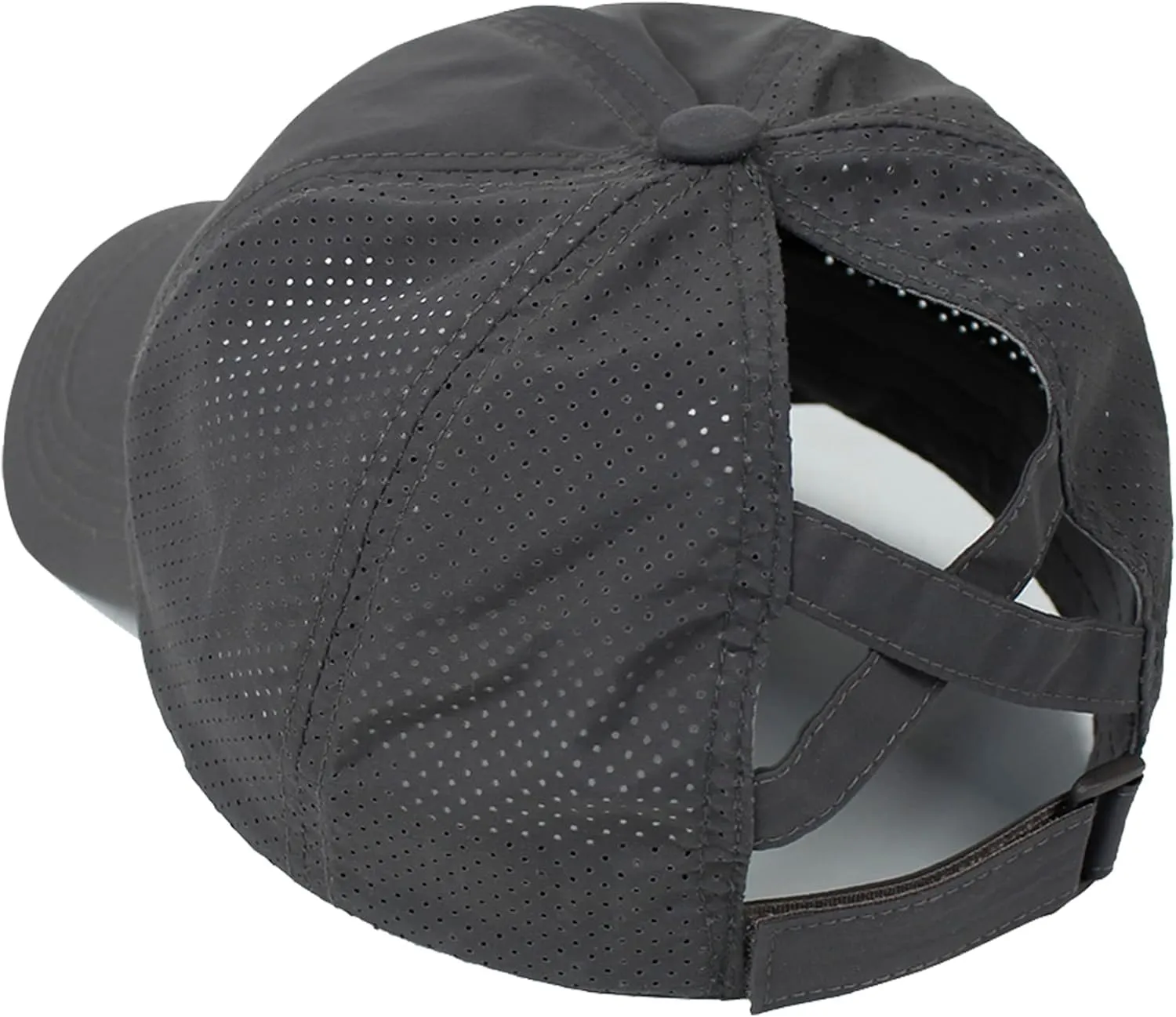 UTTPLL Womens Ponytail Baseball Cap Adjustable Ponycap Trucker Hats Summer Mesh Outdoor Sports Criss Cross Caps Dad Hat