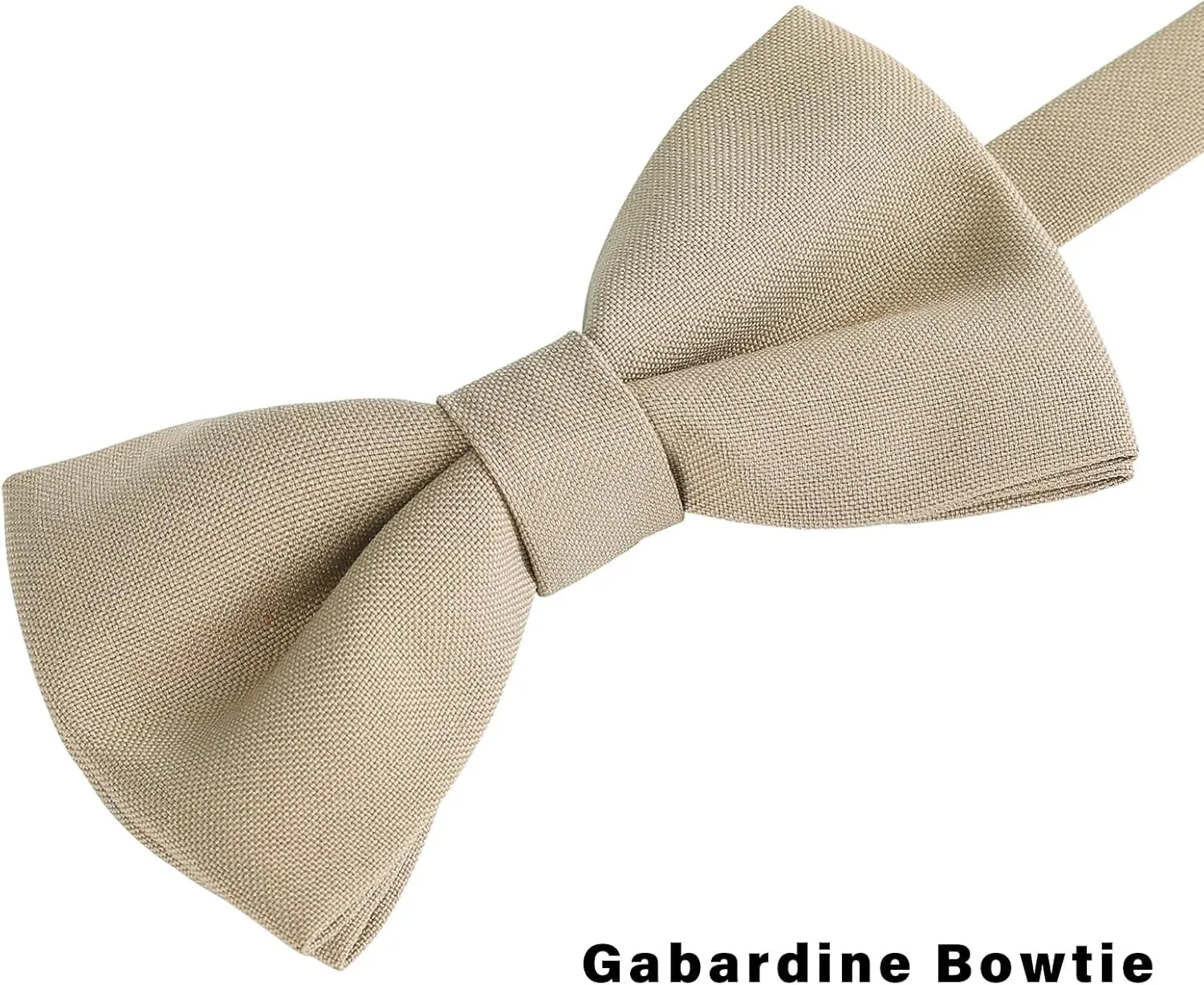 WELROG Classic Pre-Tied Bow Tie for Children & Adults Solid Color Adjustable Bowtie